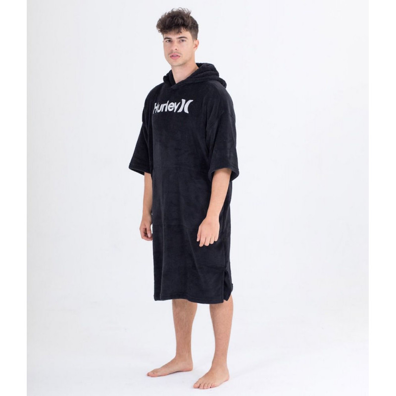 HURLEY PONCHO ONE AND ONLY black marseille marque de surf surfshop marseille promo pas cher solde surfwear massilia surf shop surfshop surf marseille vetement surf marque surf hurley hurley surf hurley marseille poncho hurley poncho surf poncho homme poncho femme poncho paddle