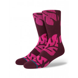 STANCE CHAUSSETTES PLANTASTIC Burgundy