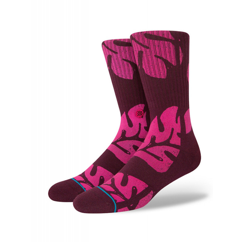 STANCE CHAUSSETTES PLANTASTIC Burgundy
