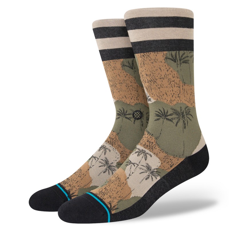 STANCE CHAUSSETTES MOSSY green
