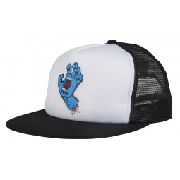 SANTA CRUZ CASQUETTE CLASSIC HAND White/black