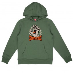 SANTA CRUZ  SWEAT JUNIOR  CHECK GATEWAY HAND FRONT  Sage