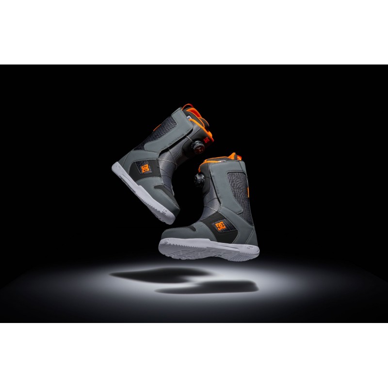 DC SHOES BOOT SNOW PHASE BOA Grey Orange