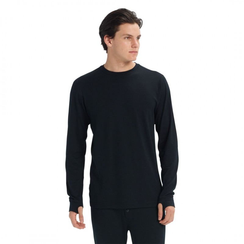 BURTON TEE SHIRT TECHNIQUE MIDWEIGHT CREW Black