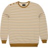 BASK IN THE SUN SWEAT MARINIERE INIGO gold marron