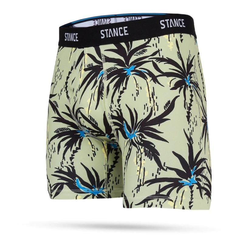 STANCE CALECON BOXER BRIEF PALMDICE green