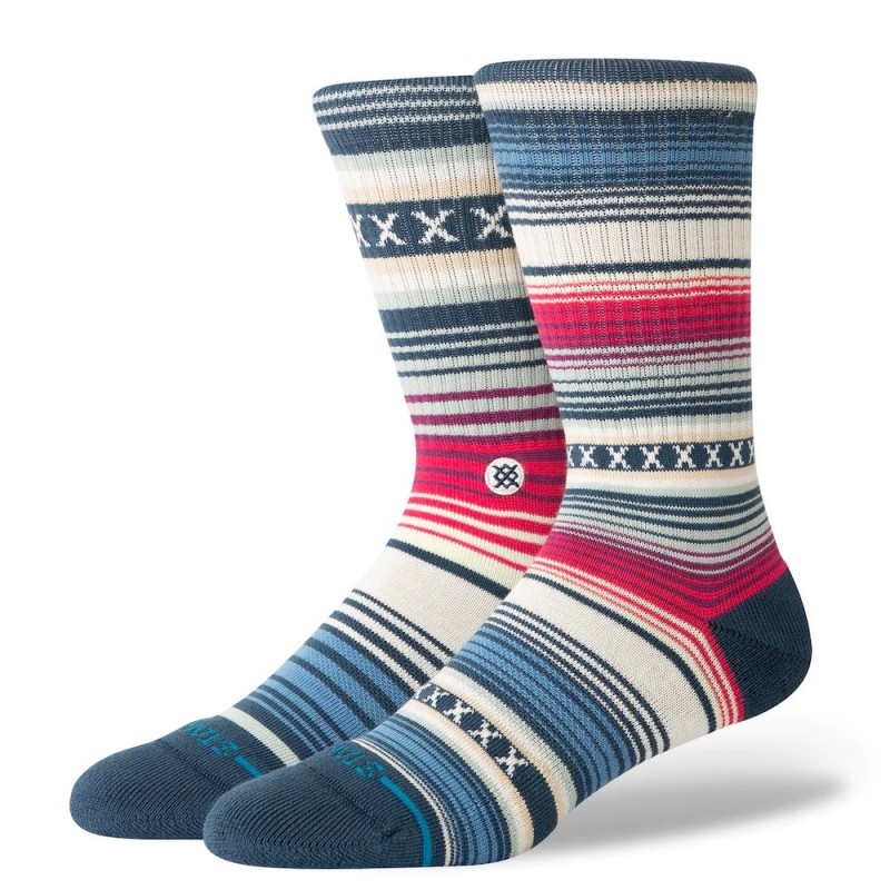 STANCE CHAUSSETTES CURREN ST CREW navy