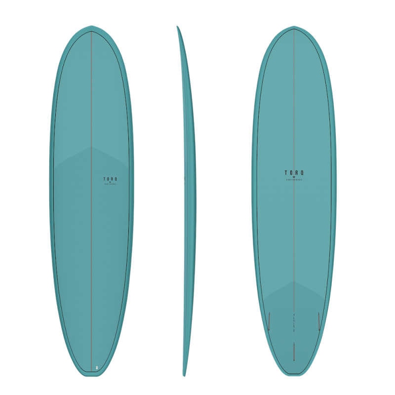 TORQ SURF FUNBOARD V+ 7'8" Pewter blue pattern