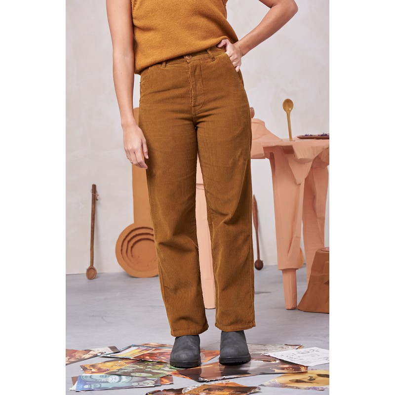 GRAINE PANTALON LIERRE TERRESTRE caramel