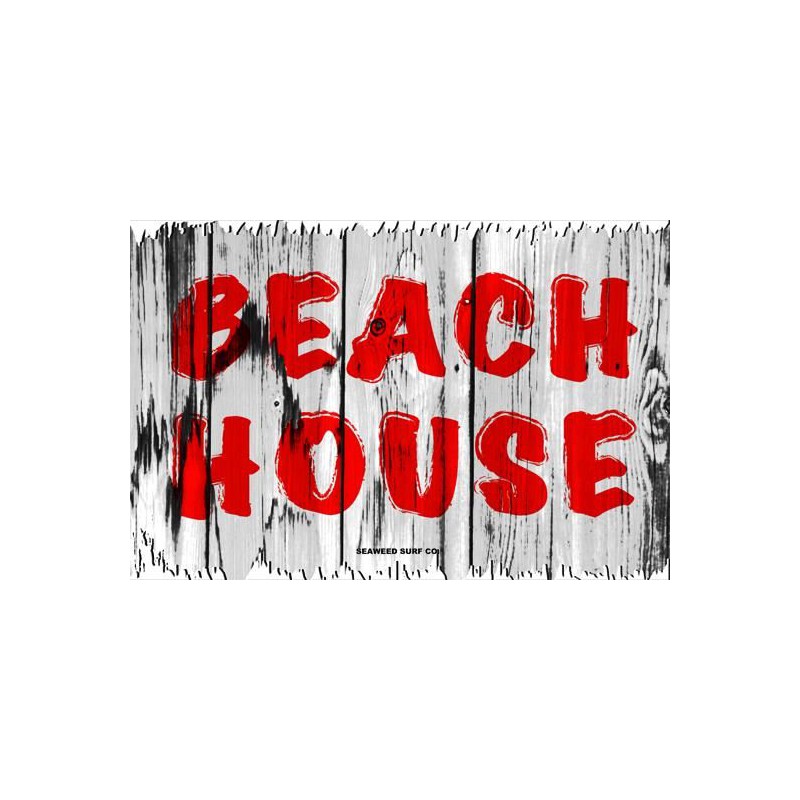 PLAQUE ALUMINIUM EXTERIEUR Beach House