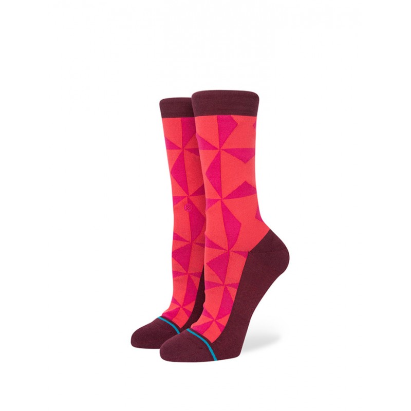 STANCE CHAUSSETTES FLATTER red