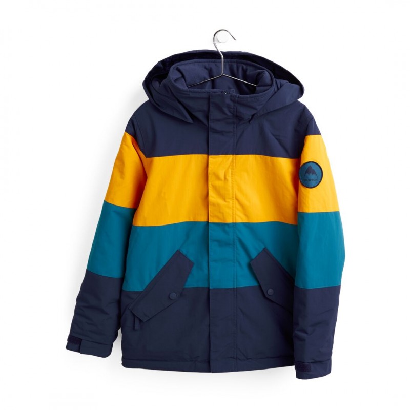 BURTON VESTE SYMBOL Blue yellow celest